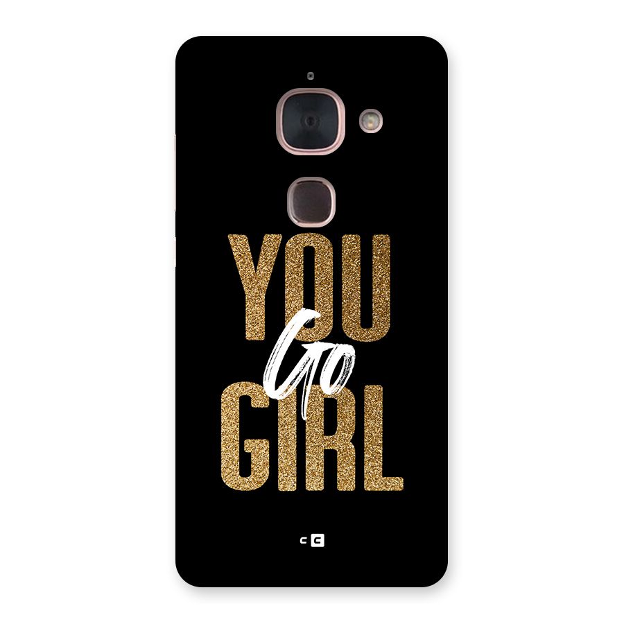 Confident Girl Back Case for Le Max 2