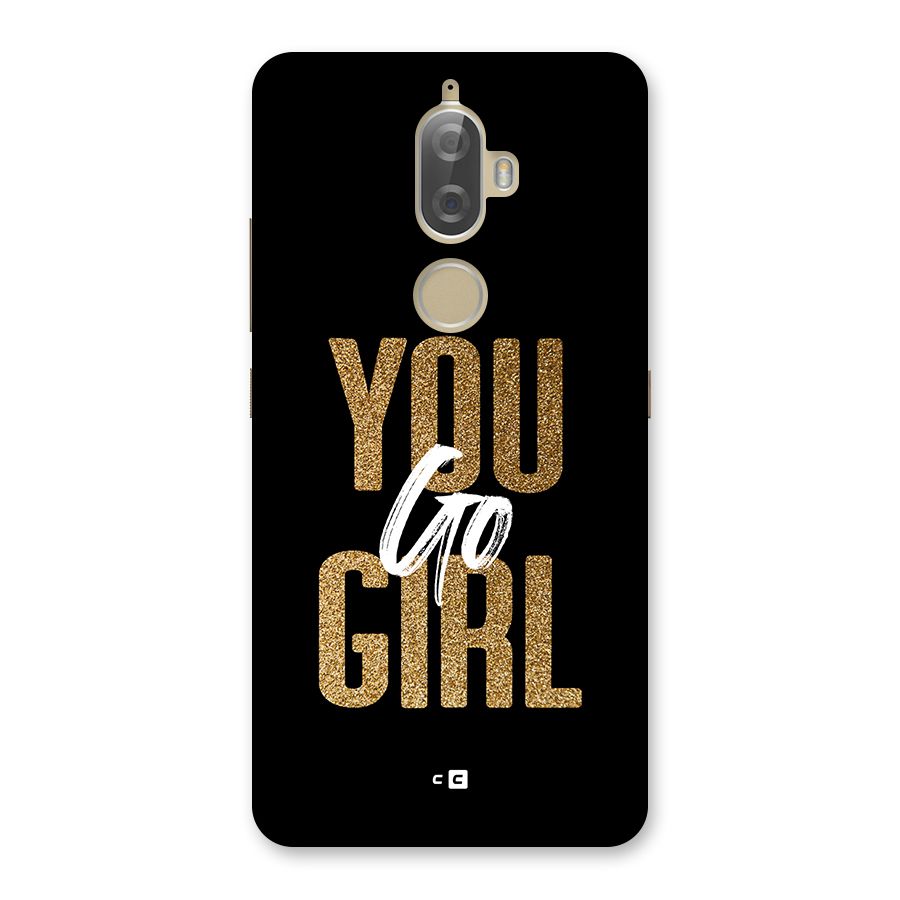 Confident Girl Back Case for Lenovo K8 Plus