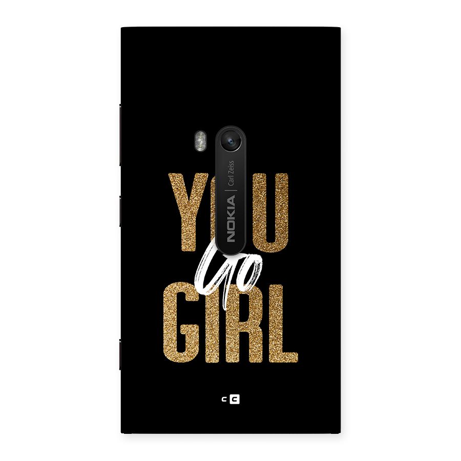Confident Girl Back Case for Lumia 920