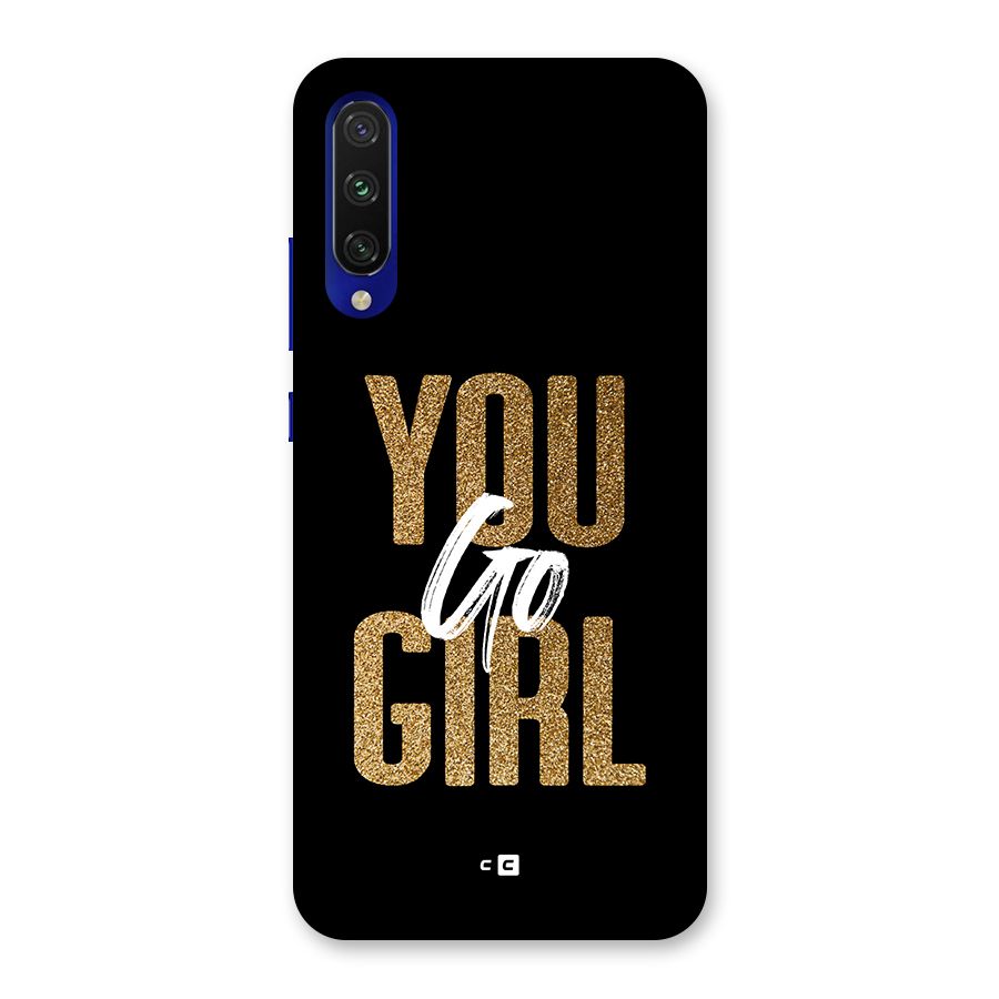 Confident Girl Back Case for Mi A3