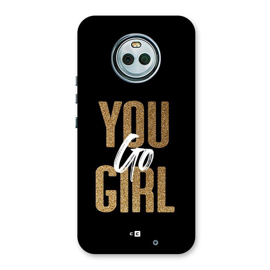 Confident Girl Back Case for Moto X4