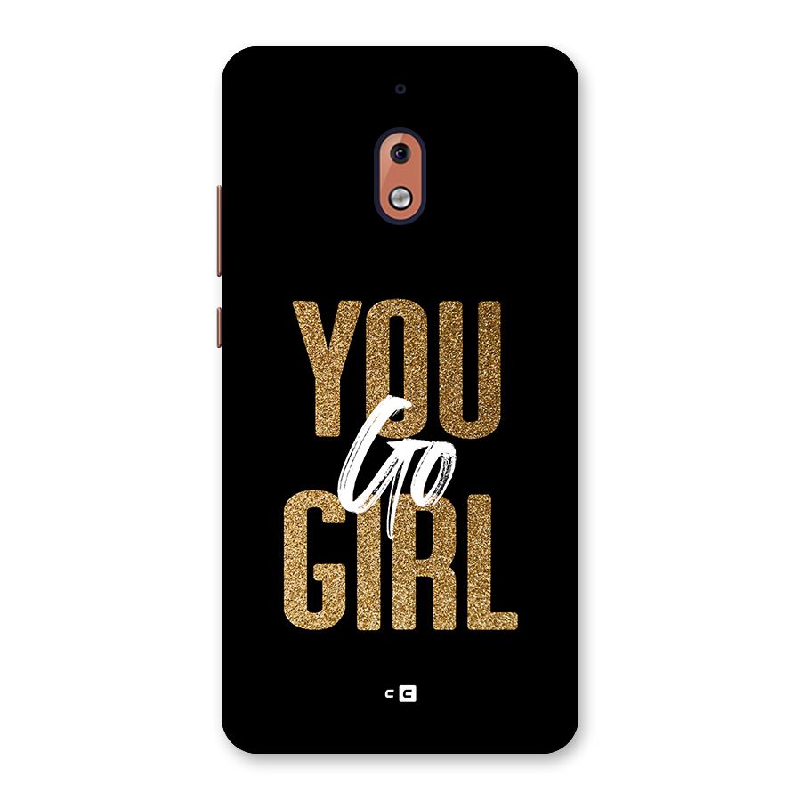 Confident Girl Back Case for Nokia 2.1