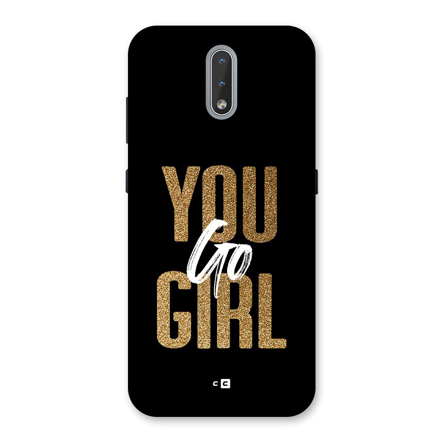 Confident Girl Back Case for Nokia 2.3