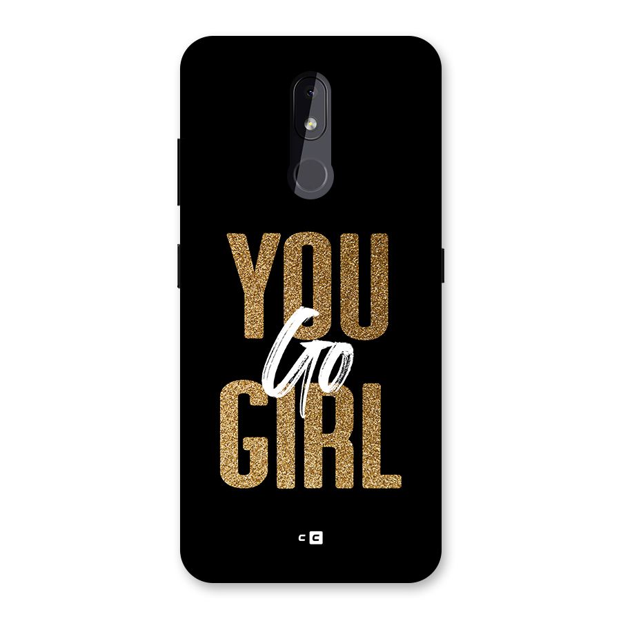 Confident Girl Back Case for Nokia 3.2