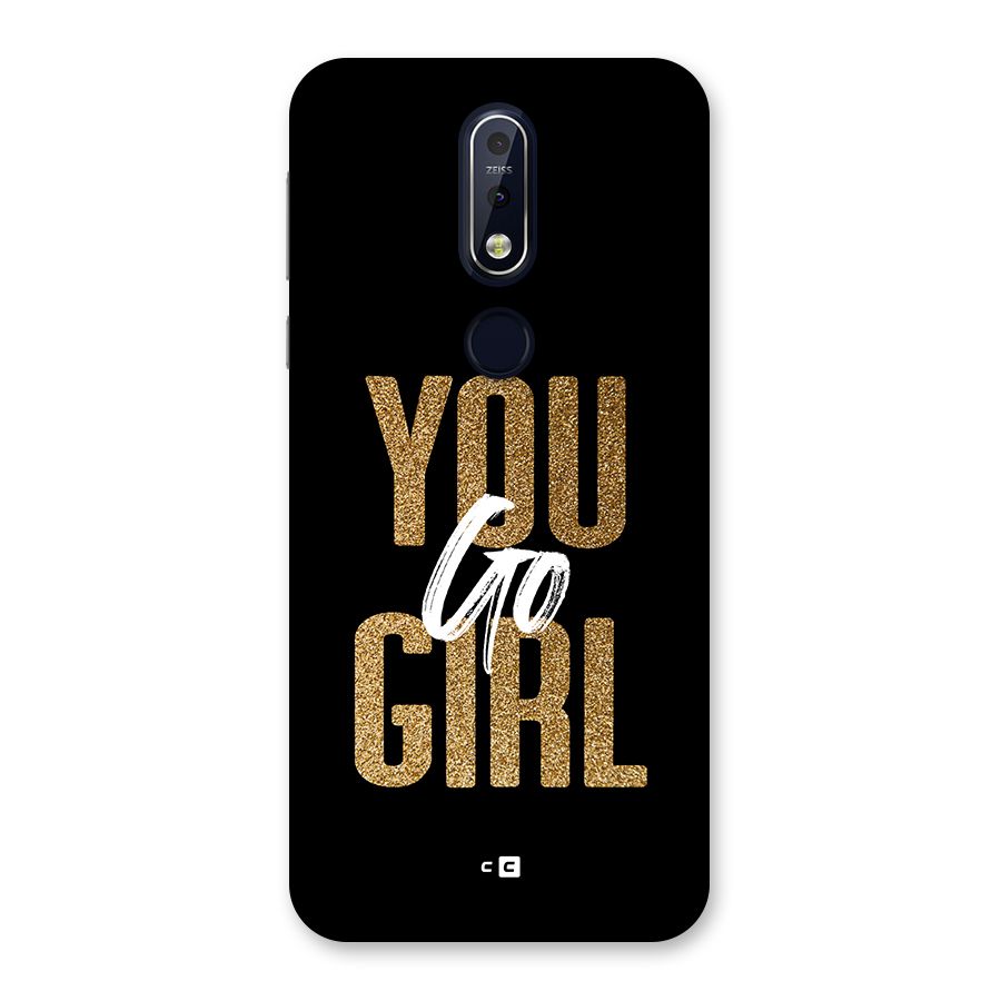 Confident Girl Back Case for Nokia 7.1