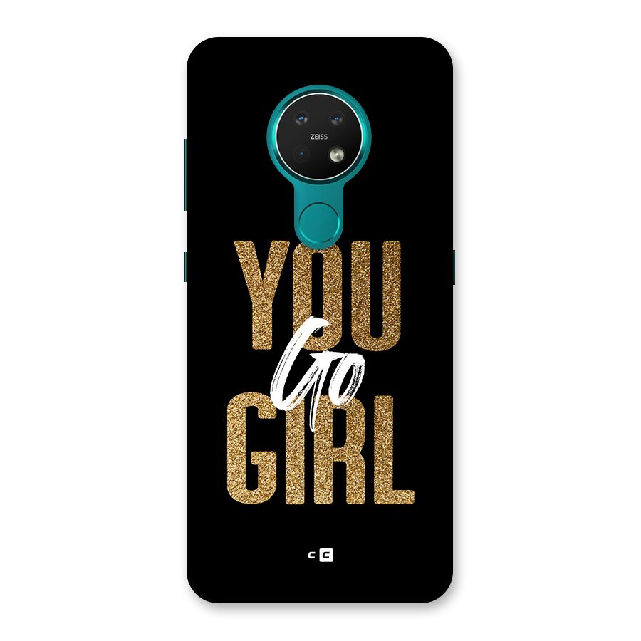 Confident Girl Back Case for Nokia 7.2