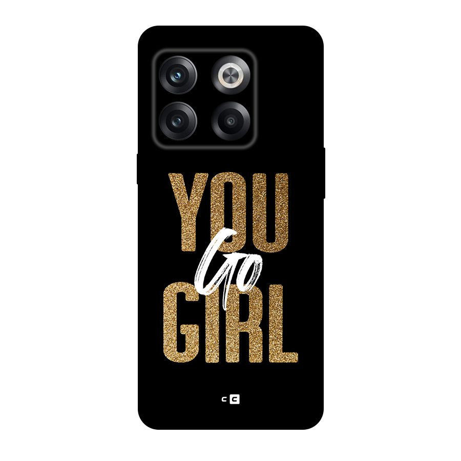 Confident Girl Back Case for OnePlus 10T