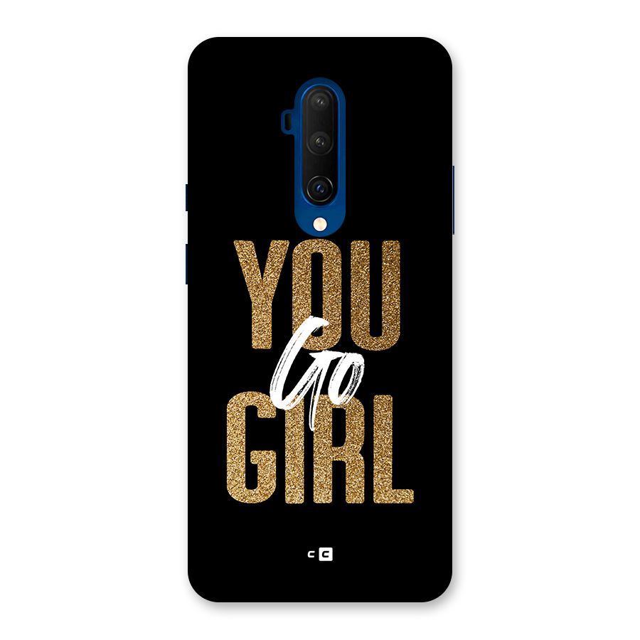 Confident Girl Back Case for OnePlus 7T Pro