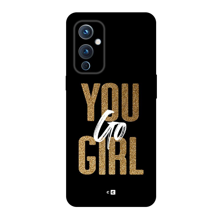 Confident Girl Back Case for OnePlus 9