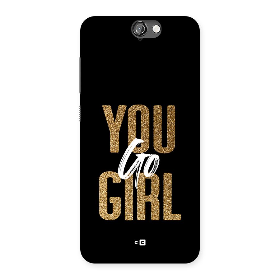 Confident Girl Back Case for One A9