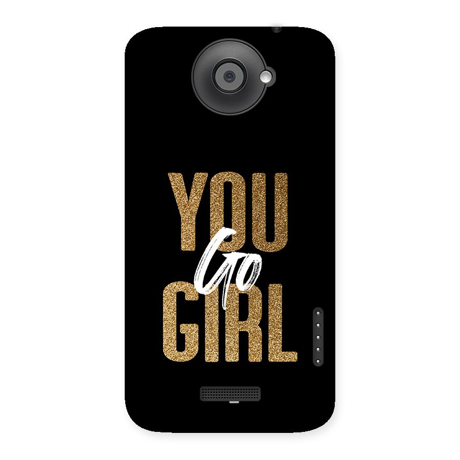 Confident Girl Back Case for One X