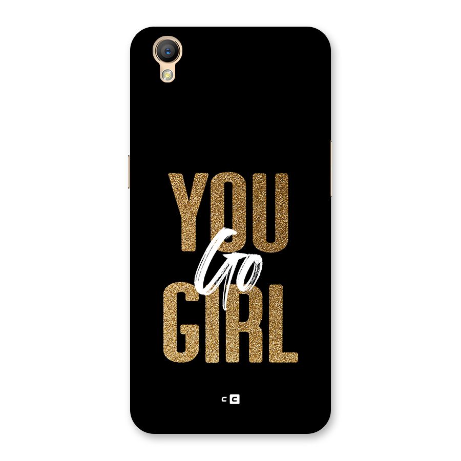 Confident Girl Back Case for Oppo A37