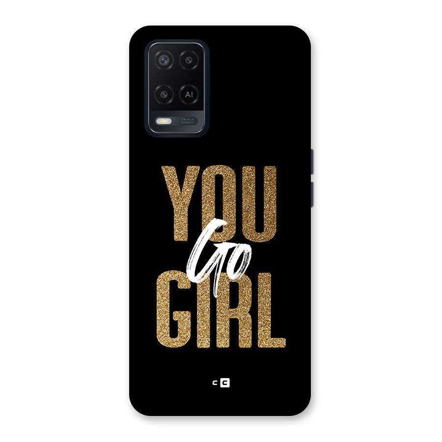 Confident Girl Back Case for Oppo A54