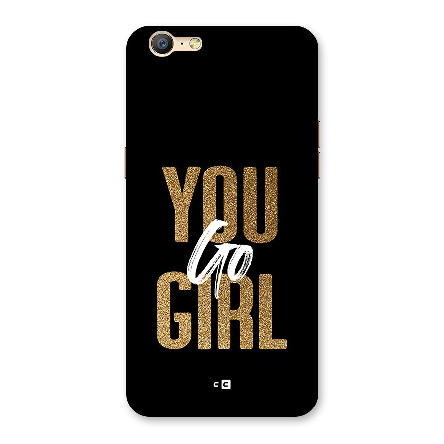 Confident Girl Back Case for Oppo A57