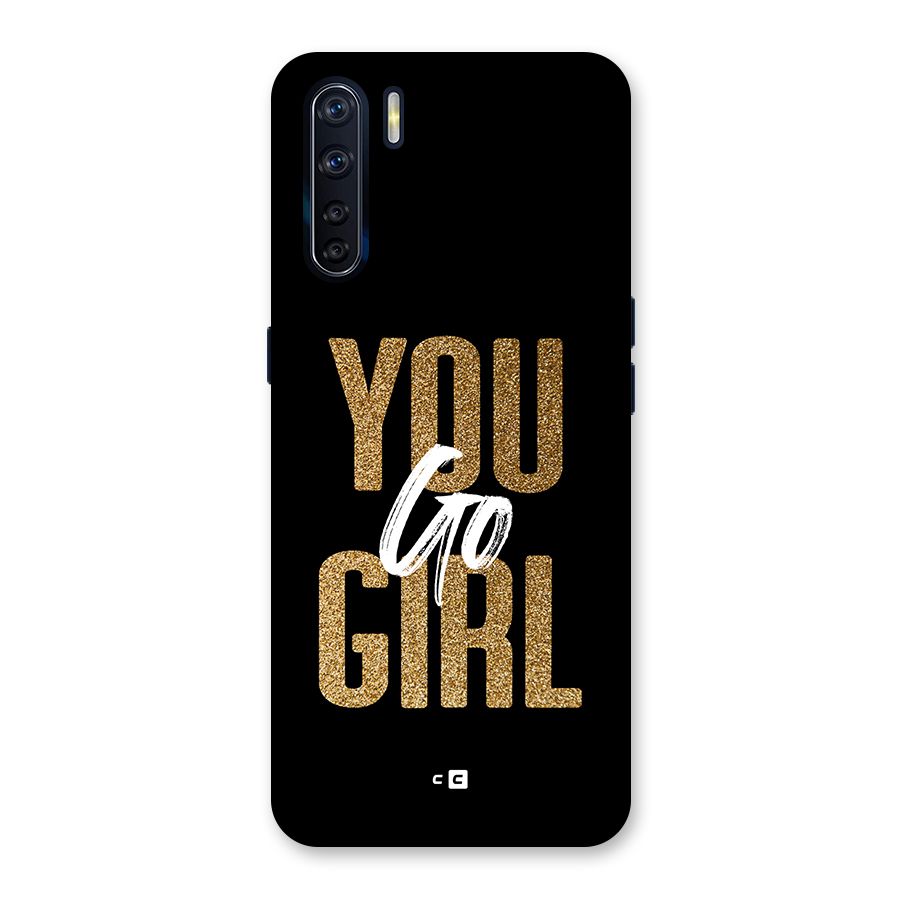 Confident Girl Back Case for Oppo F15