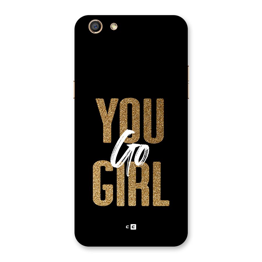 Confident Girl Back Case for Oppo F3