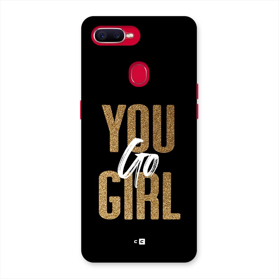 Confident Girl Back Case for Oppo F9 Pro