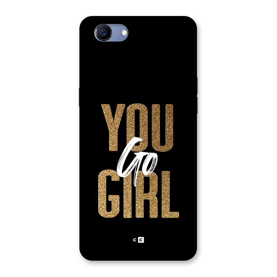 Confident Girl Back Case for Realme 1