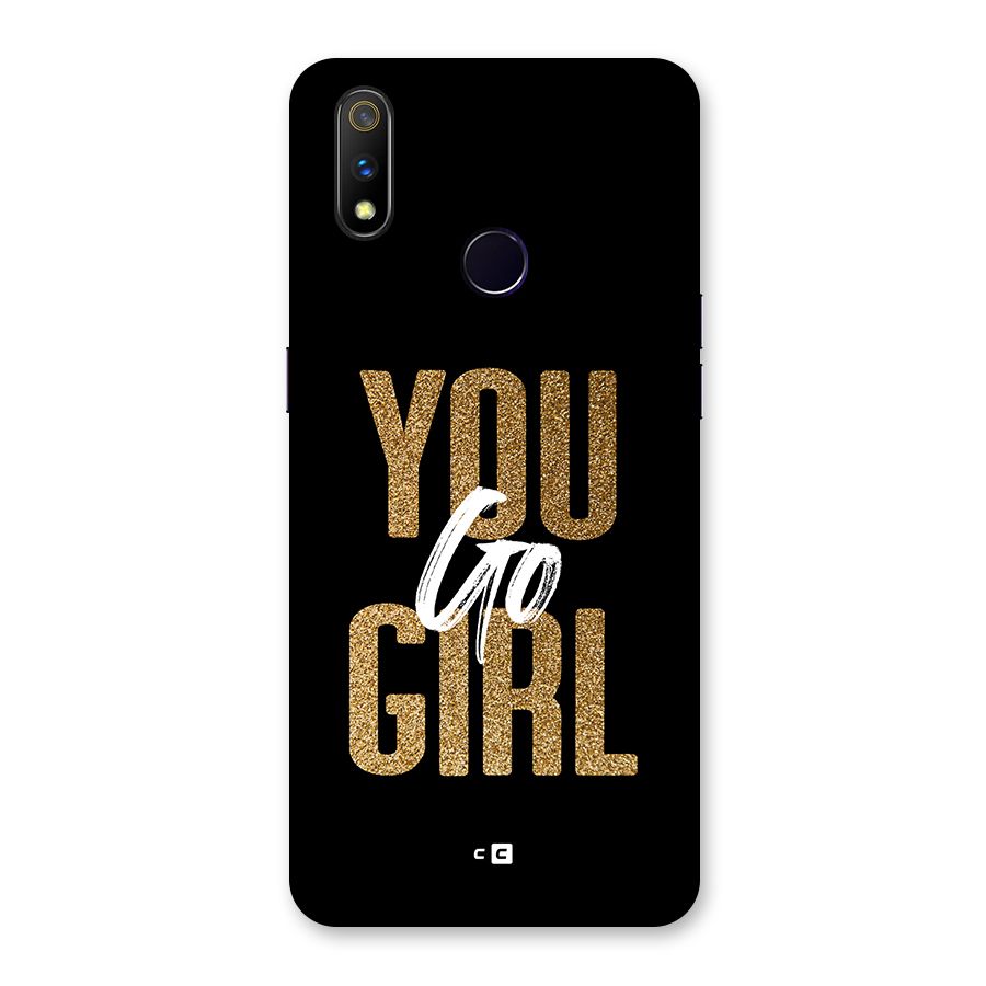 Confident Girl Back Case for Realme 3 Pro