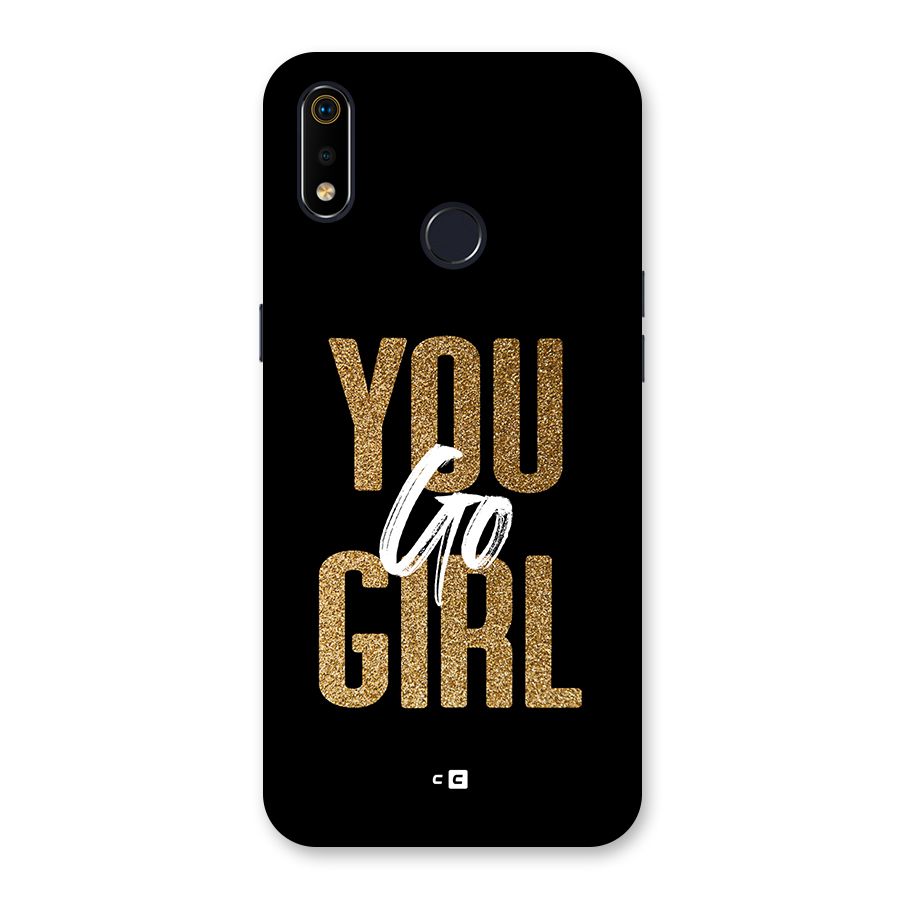 Confident Girl Back Case for Realme 3i