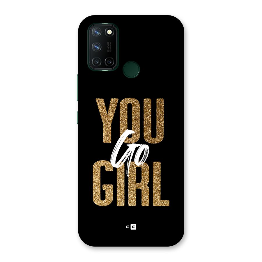Confident Girl Back Case for Realme 7i