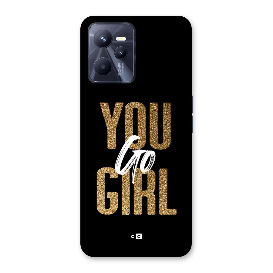 Confident Girl Back Case for Realme C35