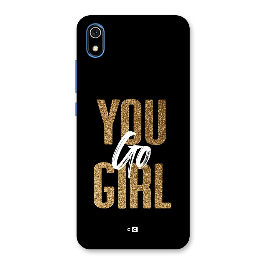 Confident Girl Back Case for Redmi 7A