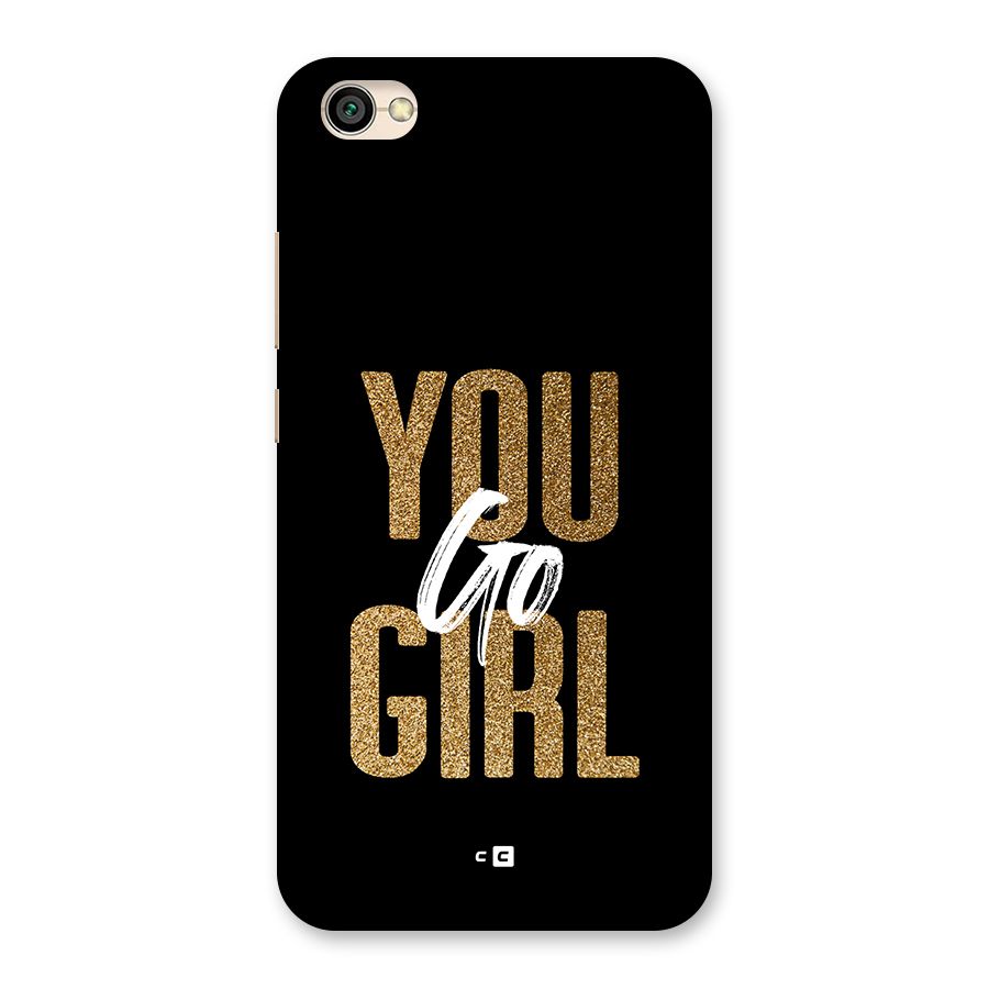 Confident Girl Back Case for Redmi Y1 Lite
