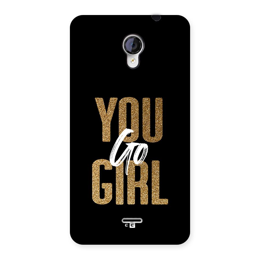 Confident Girl Back Case for Unite 2 A106