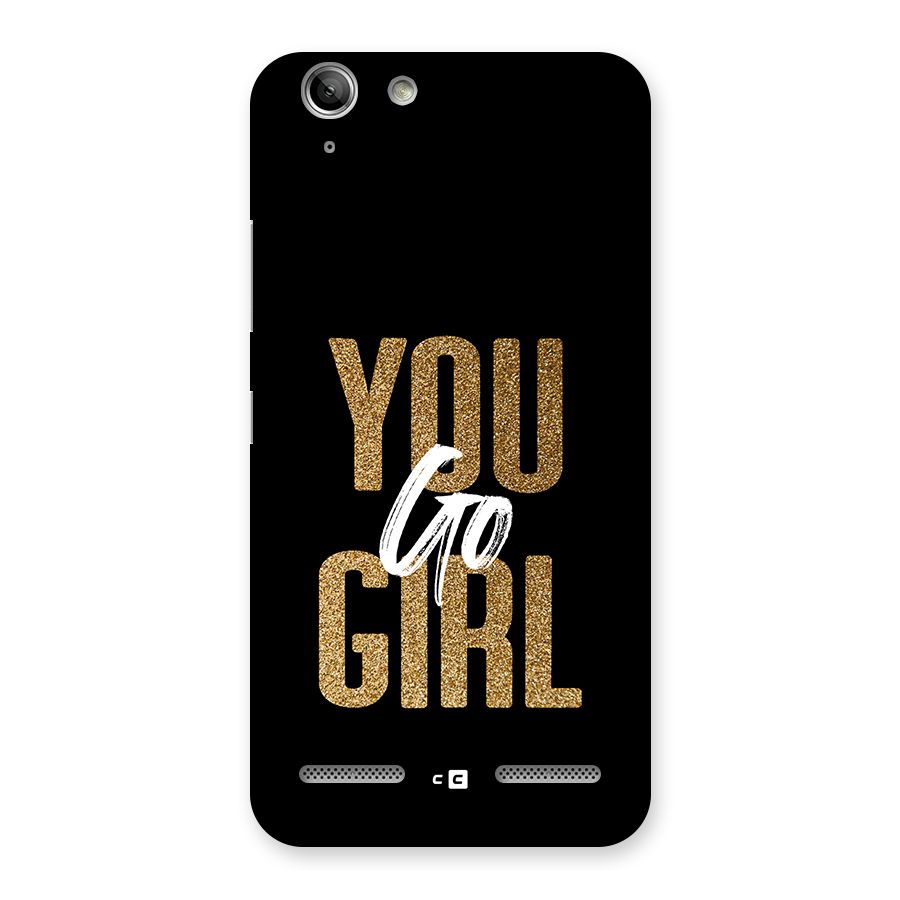 Confident Girl Back Case for Vibe K5