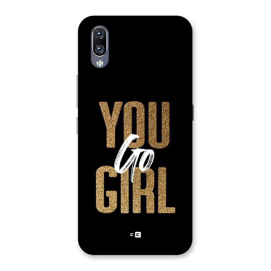 Confident Girl Back Case for Vivo NEX