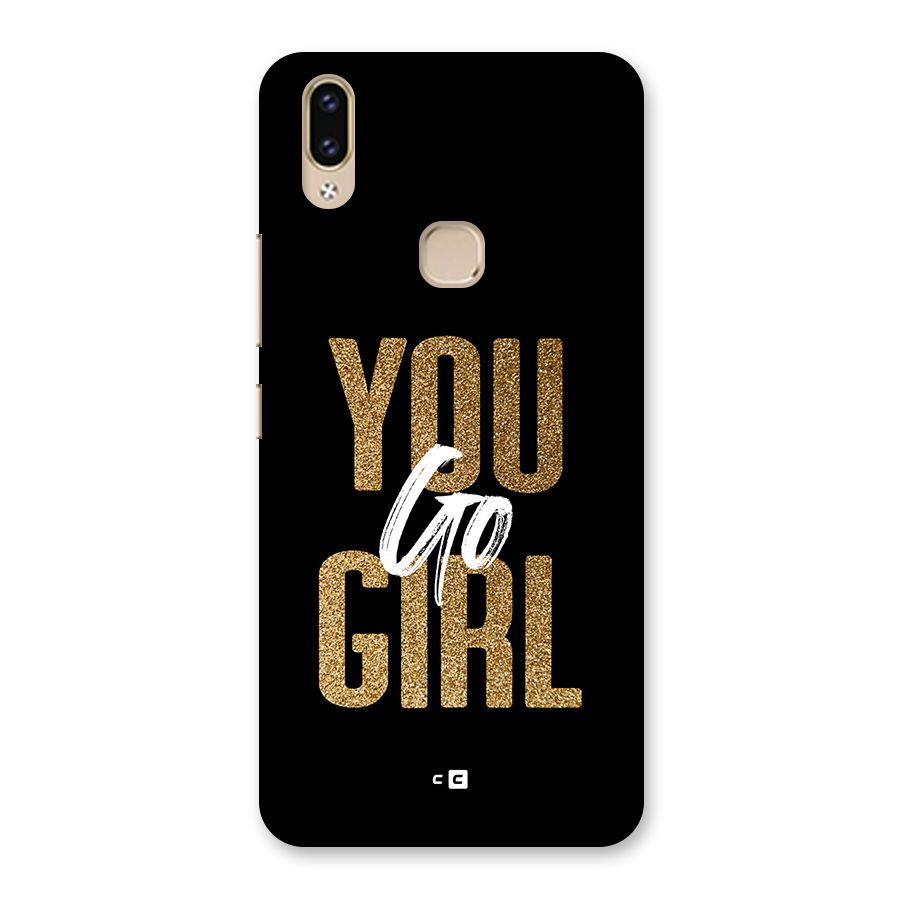 Confident Girl Back Case for Vivo V9 Youth