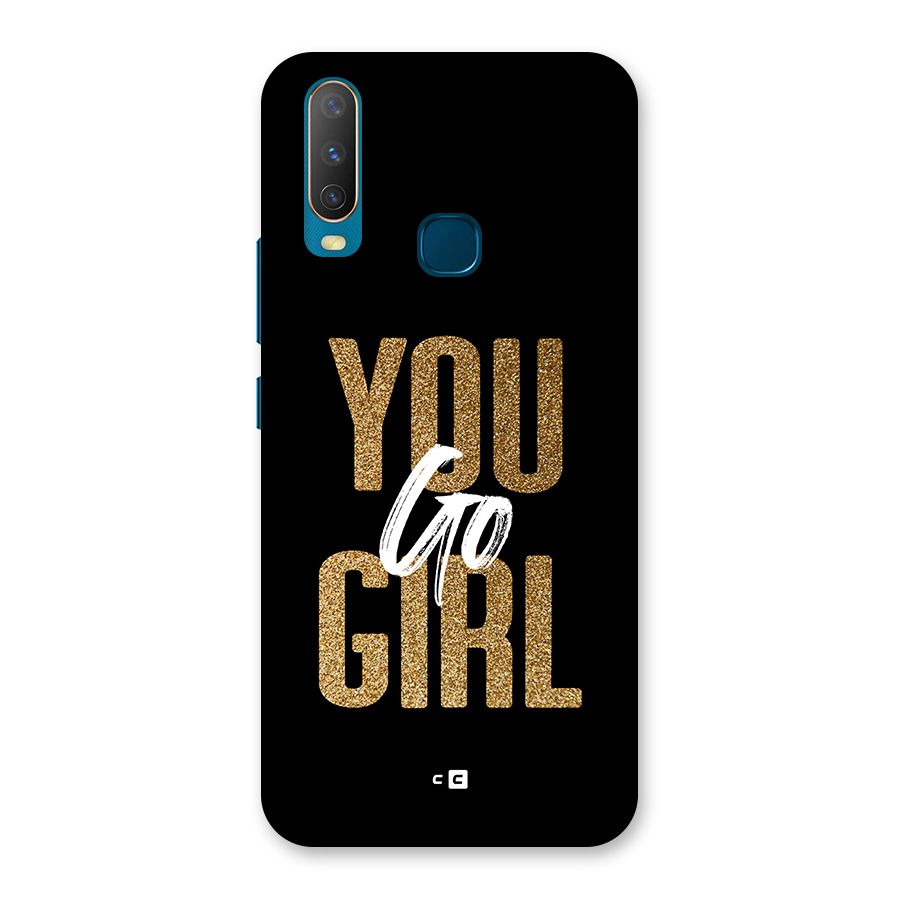 Confident Girl Back Case for Vivo Y11