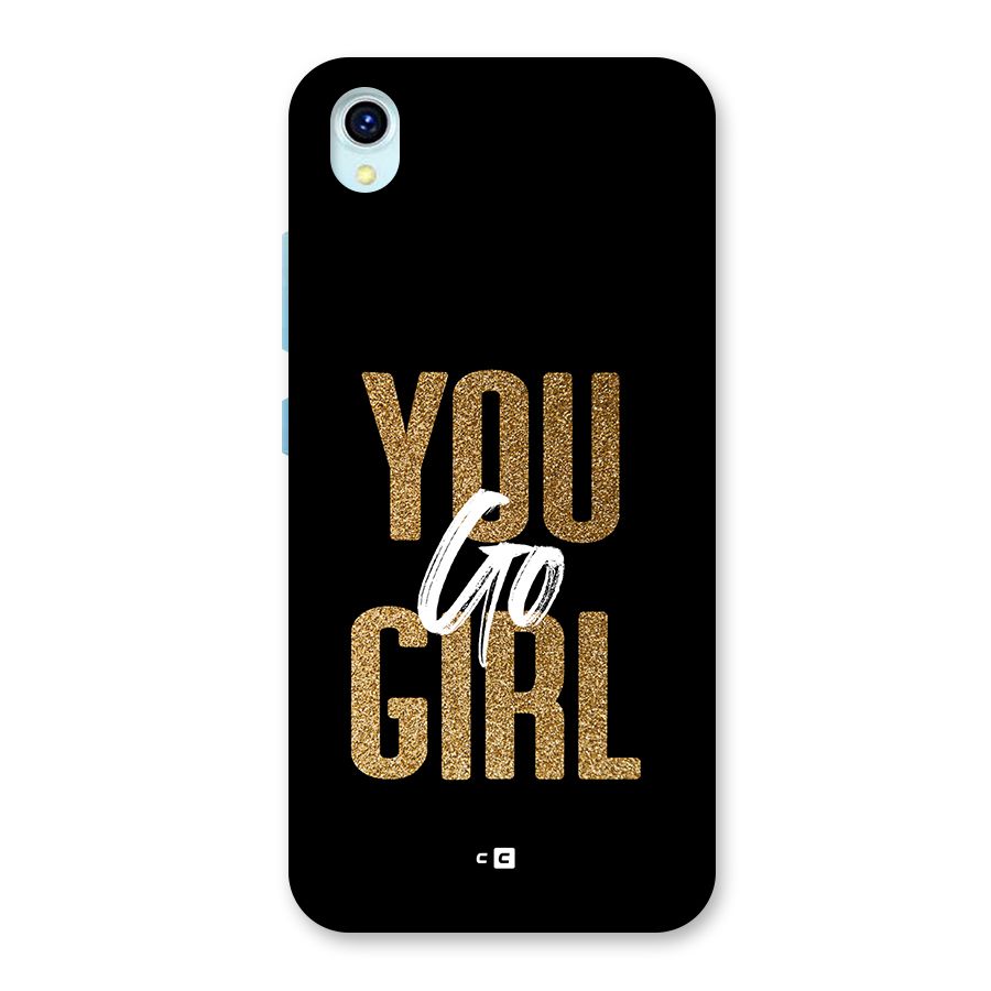 Confident Girl Back Case for Vivo Y1s