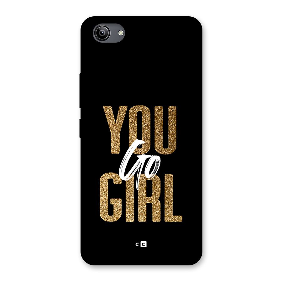 Confident Girl Back Case for Vivo Y81i