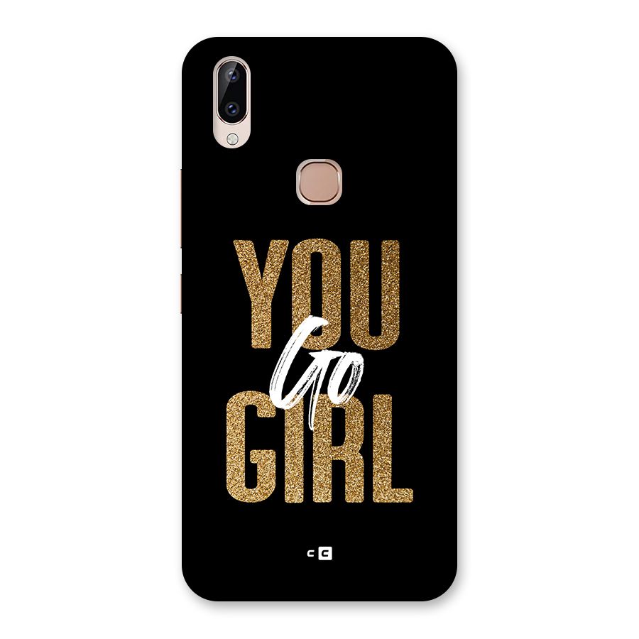 Confident Girl Back Case for Vivo Y83 Pro