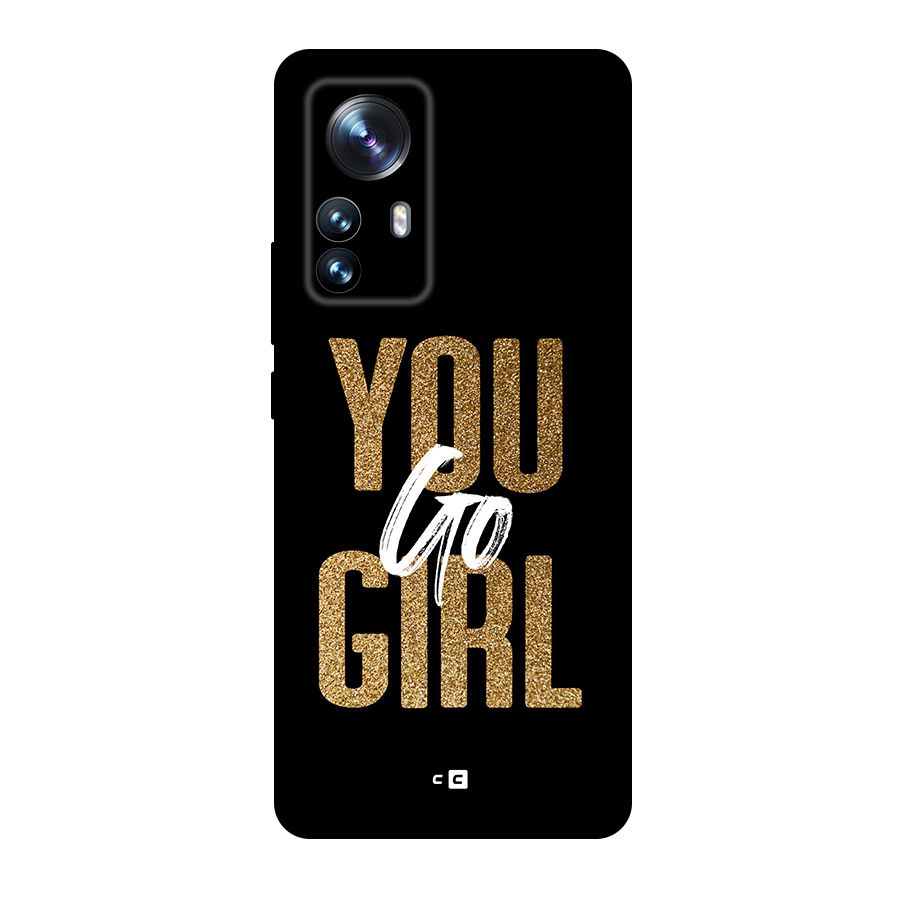 Confident Girl Back Case for Xiaomi 12 Pro