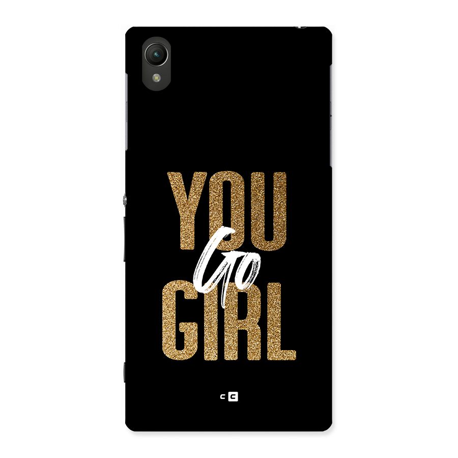 Confident Girl Back Case for Xperia Z1