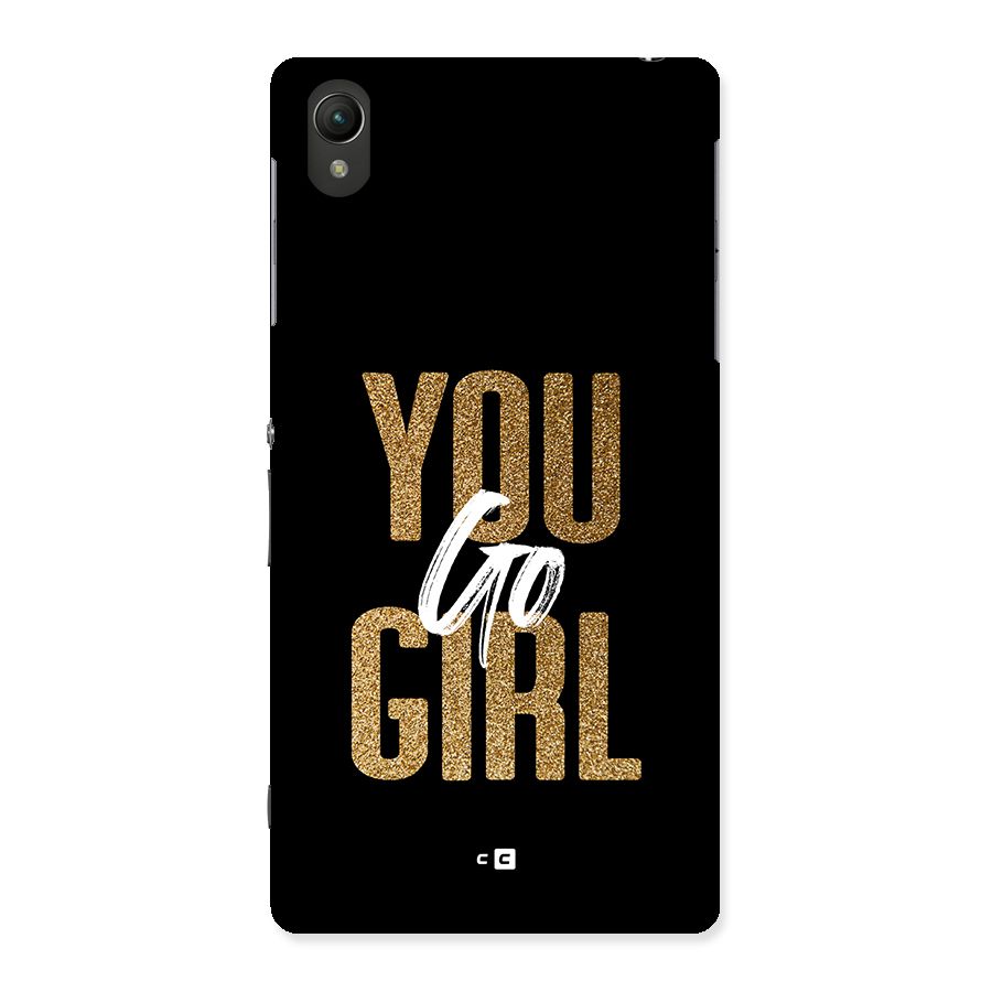 Confident Girl Back Case for Xperia Z2