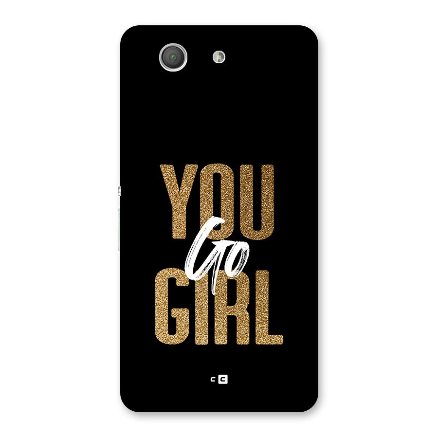 Confident Girl Back Case for Xperia Z3 Compact