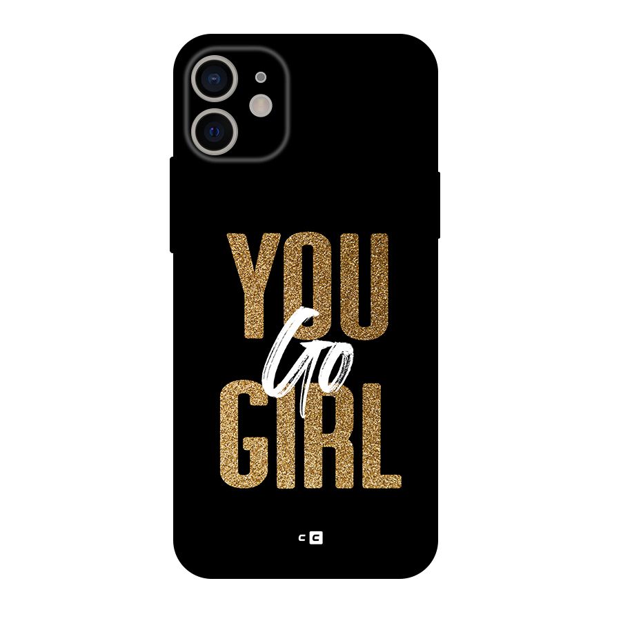 Confident Girl Back Case for iPhone 11