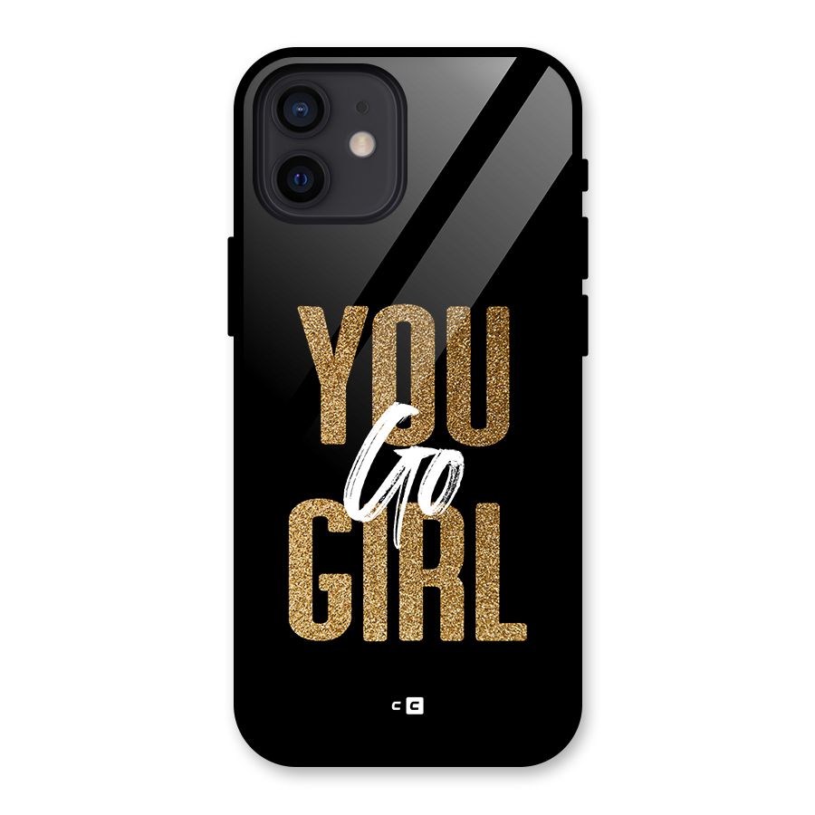Confident Girl Back Case for iPhone 12