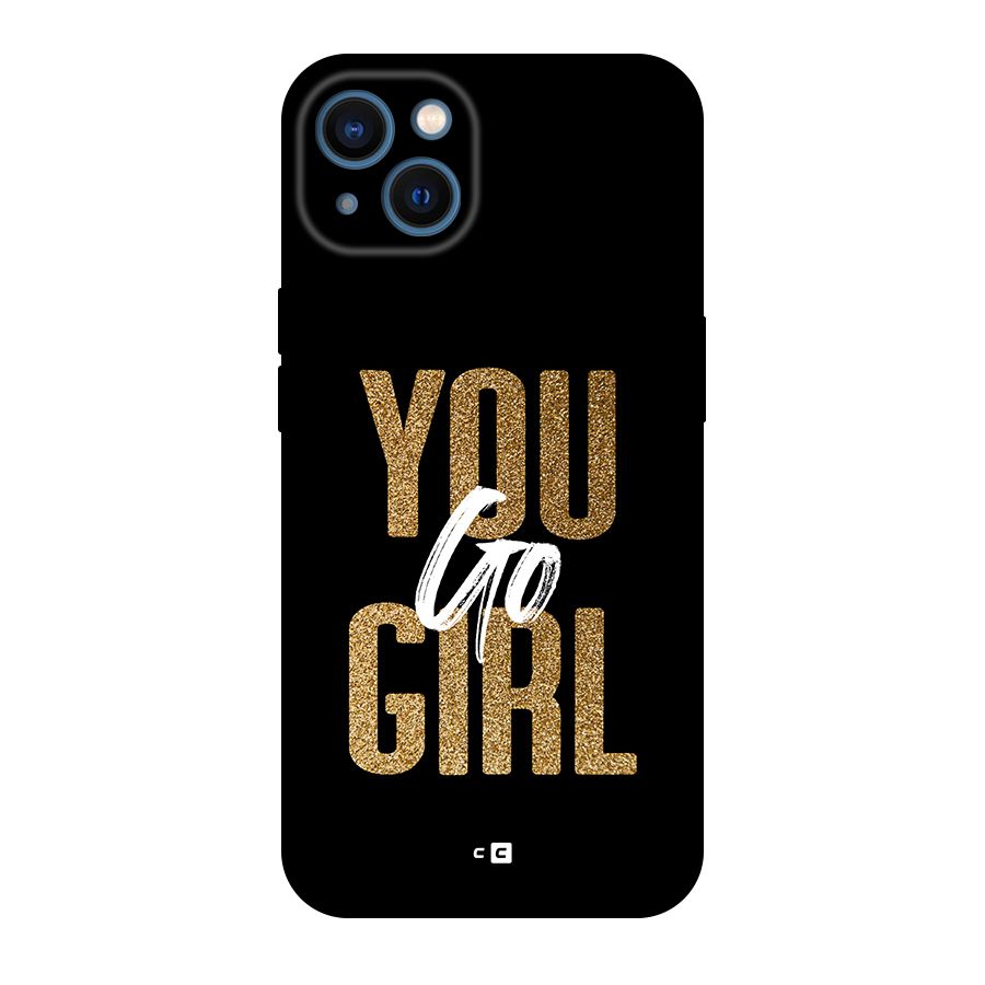 Confident Girl Back Case for iPhone 13