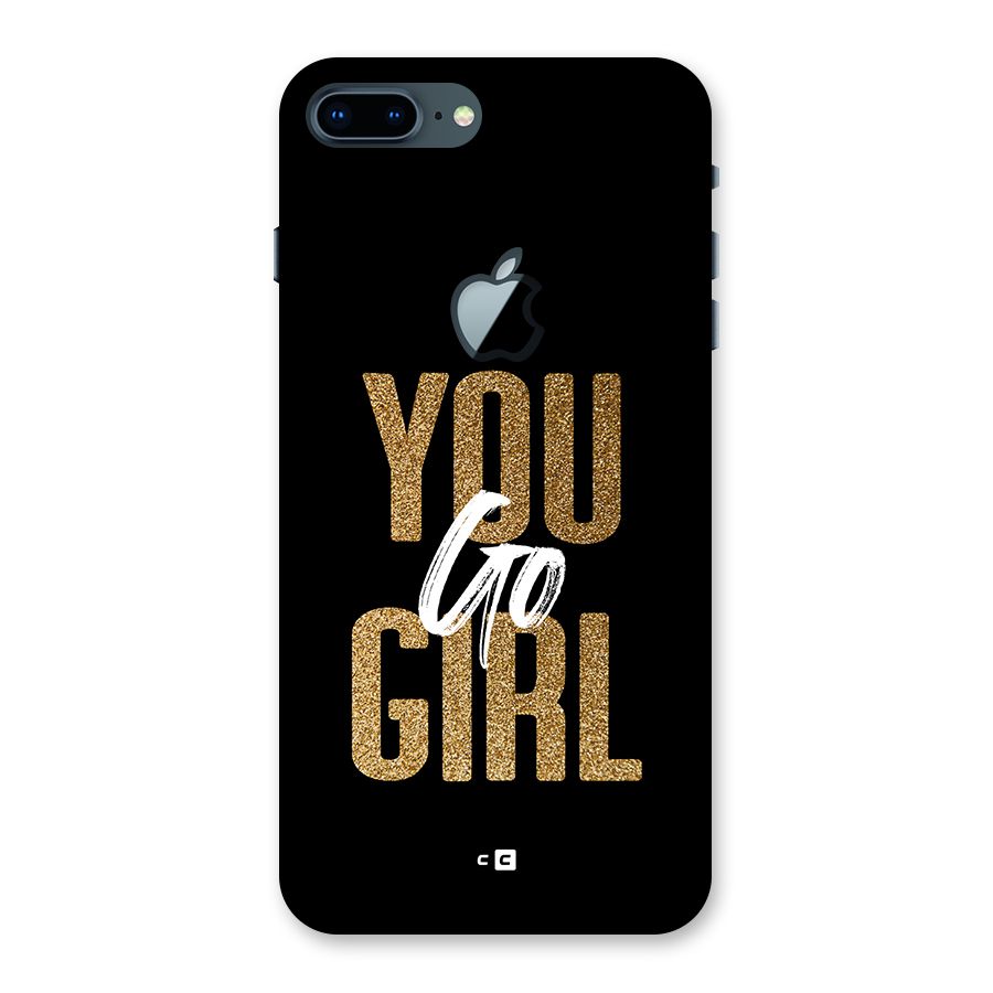 Confident Girl Back Case for iPhone 7 Plus Apple Cut