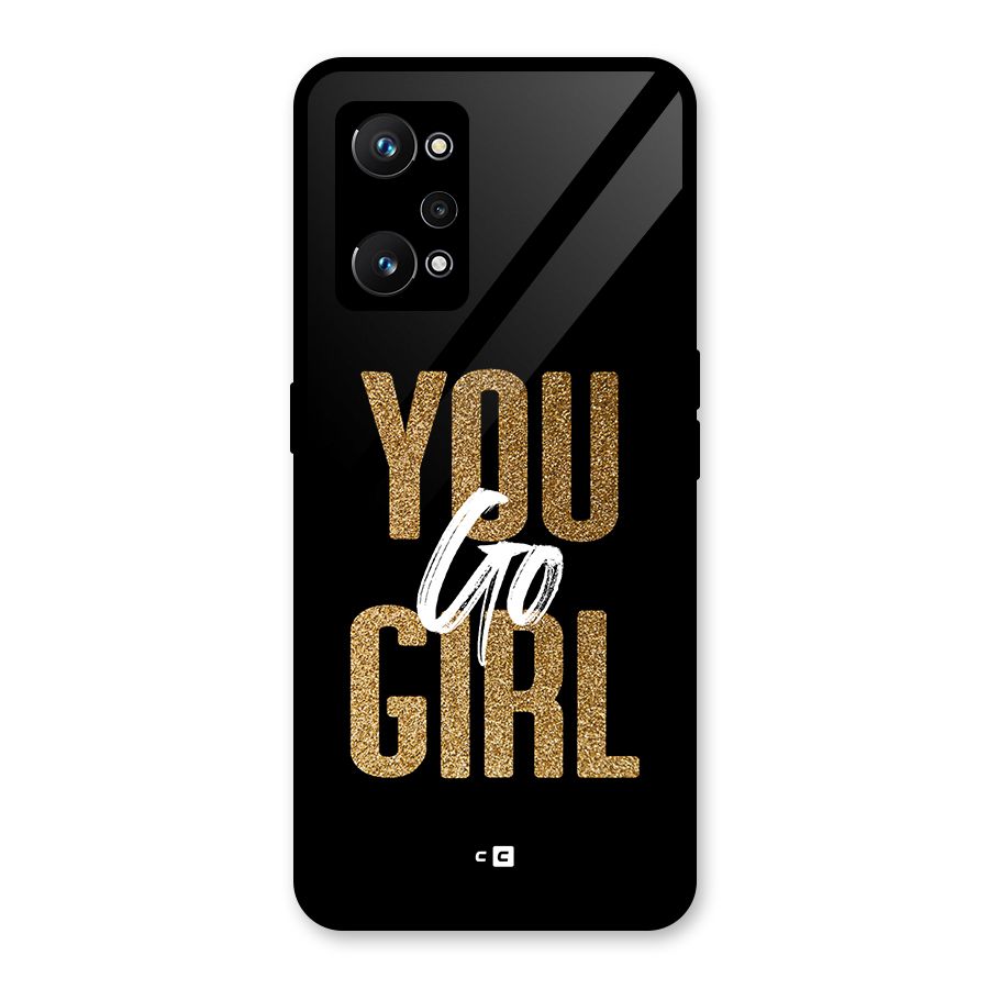 Confident Girl Glass Back Case for Realme GT Neo 3T