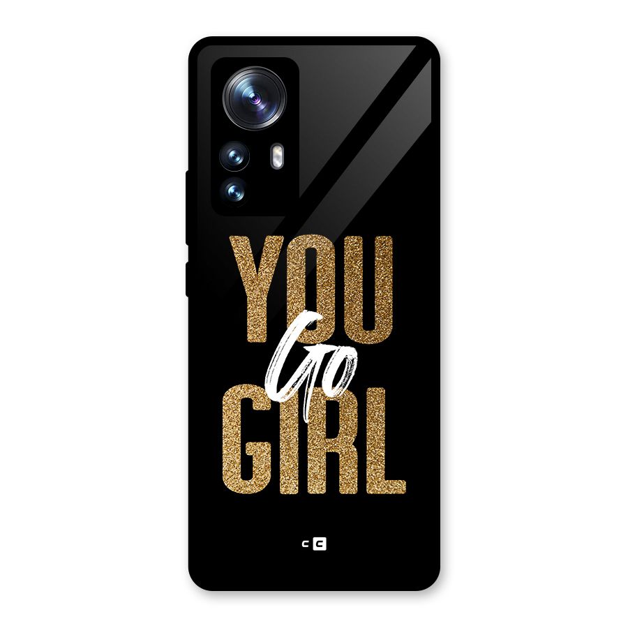 Confident Girl Glass Back Case for Xiaomi 12 Pro