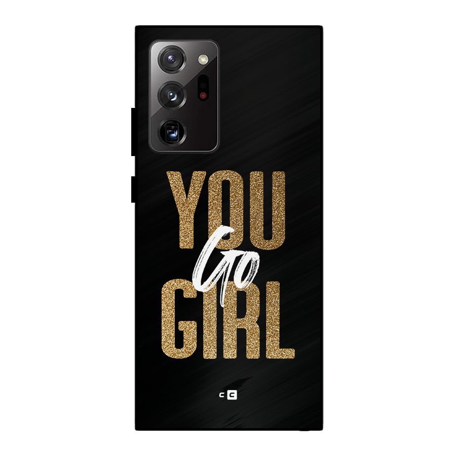 Confident Girl Metal Back Case for Galaxy Note 20 Ultra 5G