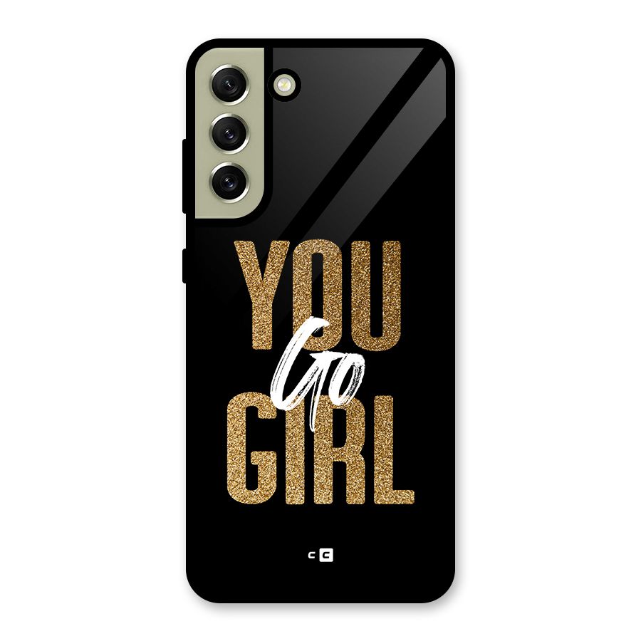 Confident Girl Metal Back Case for Galaxy S21 FE 5G (2023)