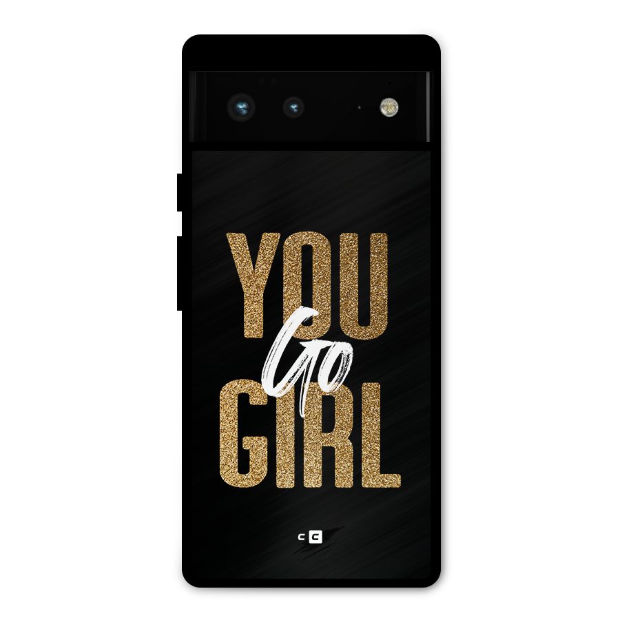 Confident Girl Metal Back Case for Google Pixel 6