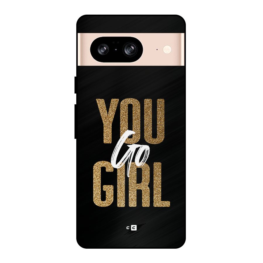 Confident Girl Metal Back Case for Google Pixel 8